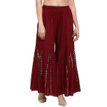 Women's Art Work Rayon palazzo