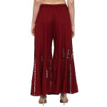 Women's Art Work Rayon palazzo