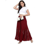 Women's Art Work Rayon palazzo