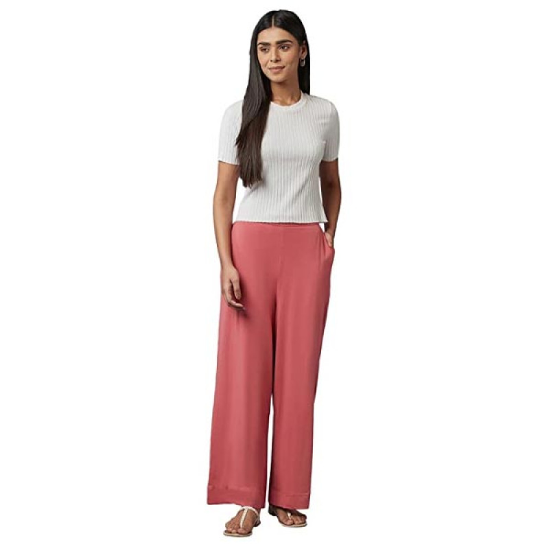 Women Length Straight Palazzo Pants